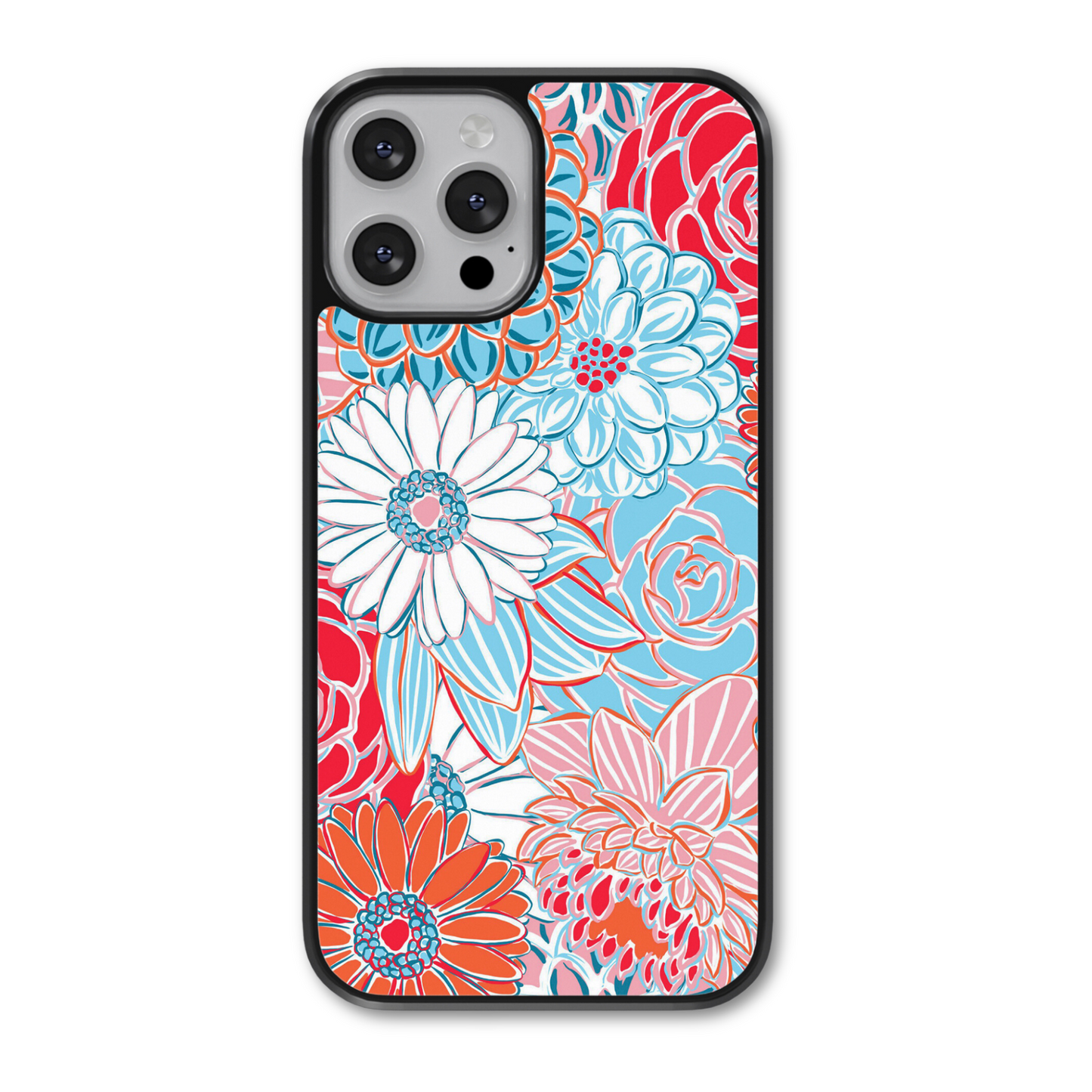 Blue Blossoms iPhone Case