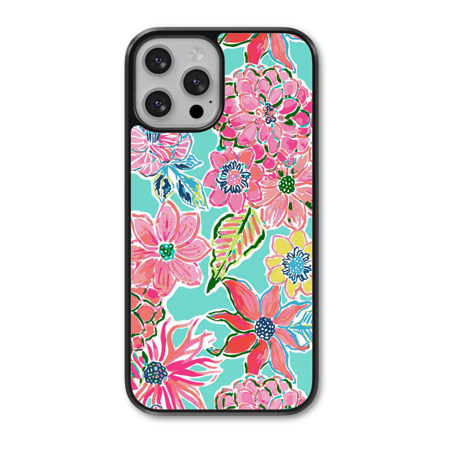 Preppy Petals iPhone Case