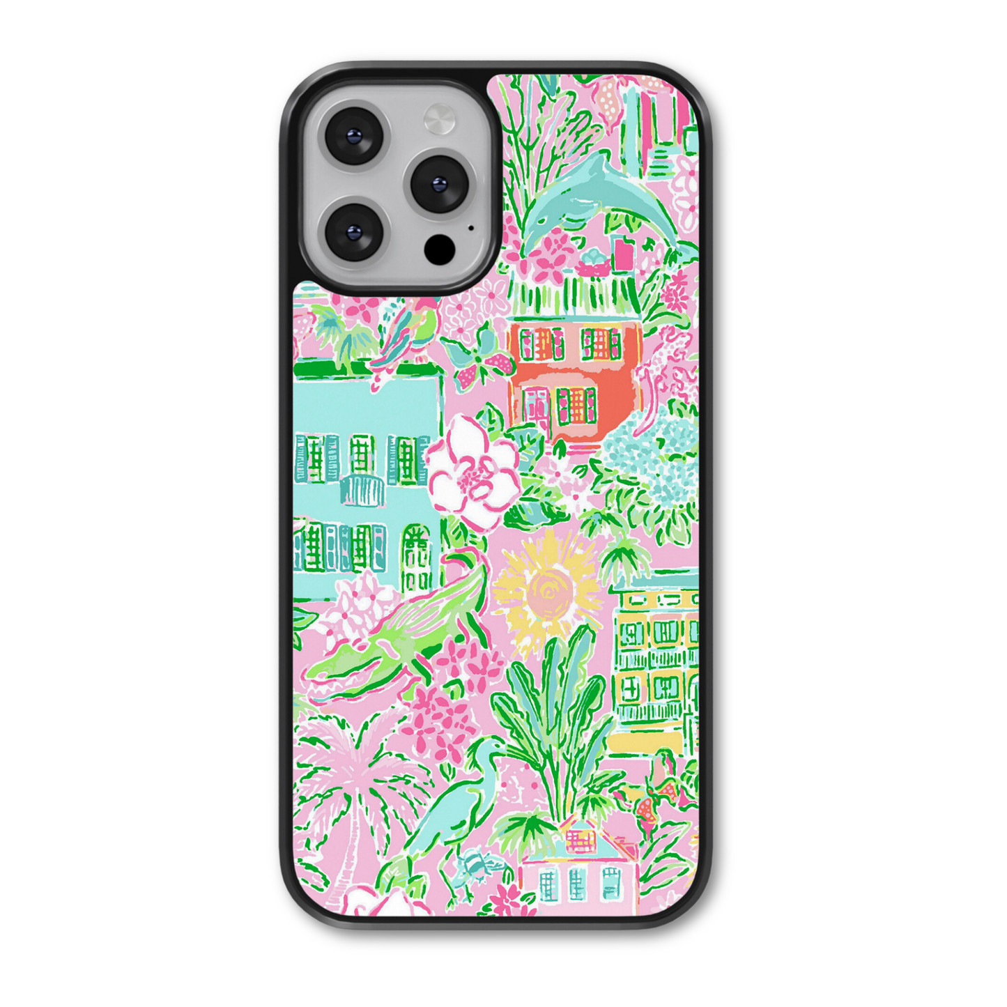 Preppy Paradise iPhone Case