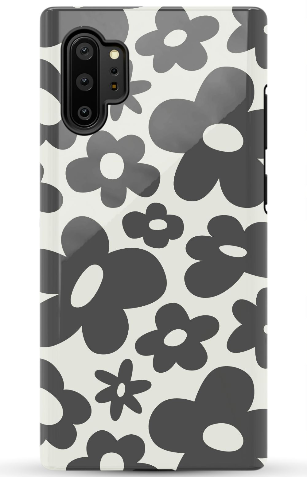 Groovy Black Flowers