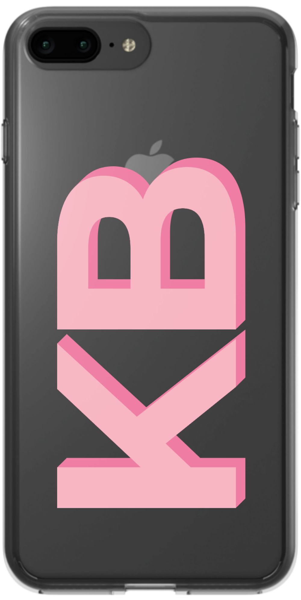 3D Initials Phone Case - daziecases