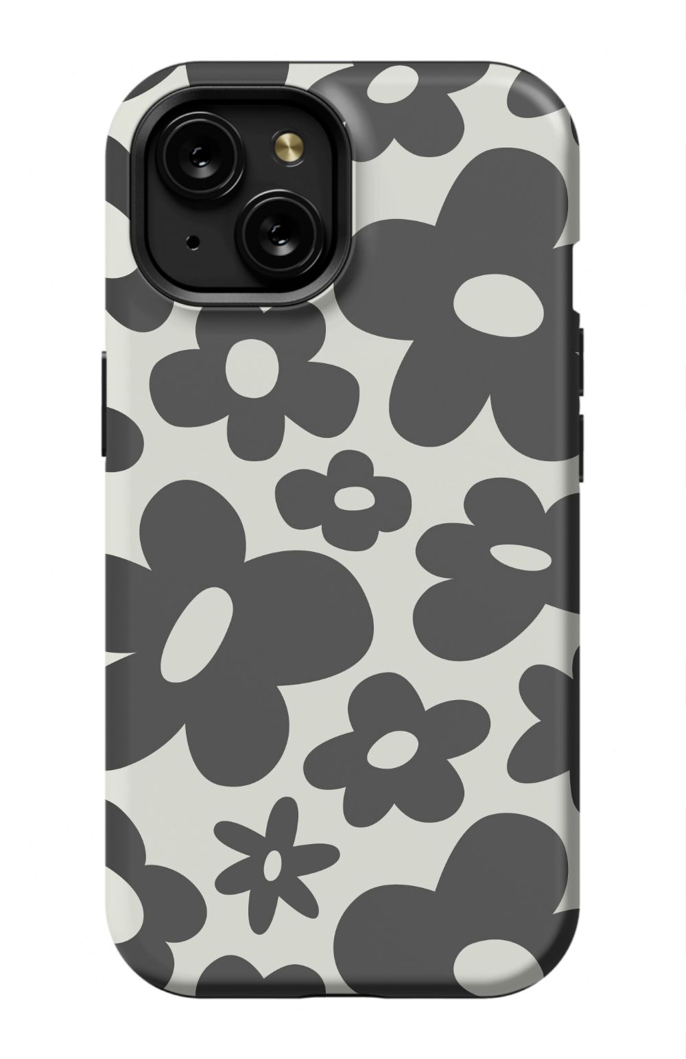Groovy Black Flowers