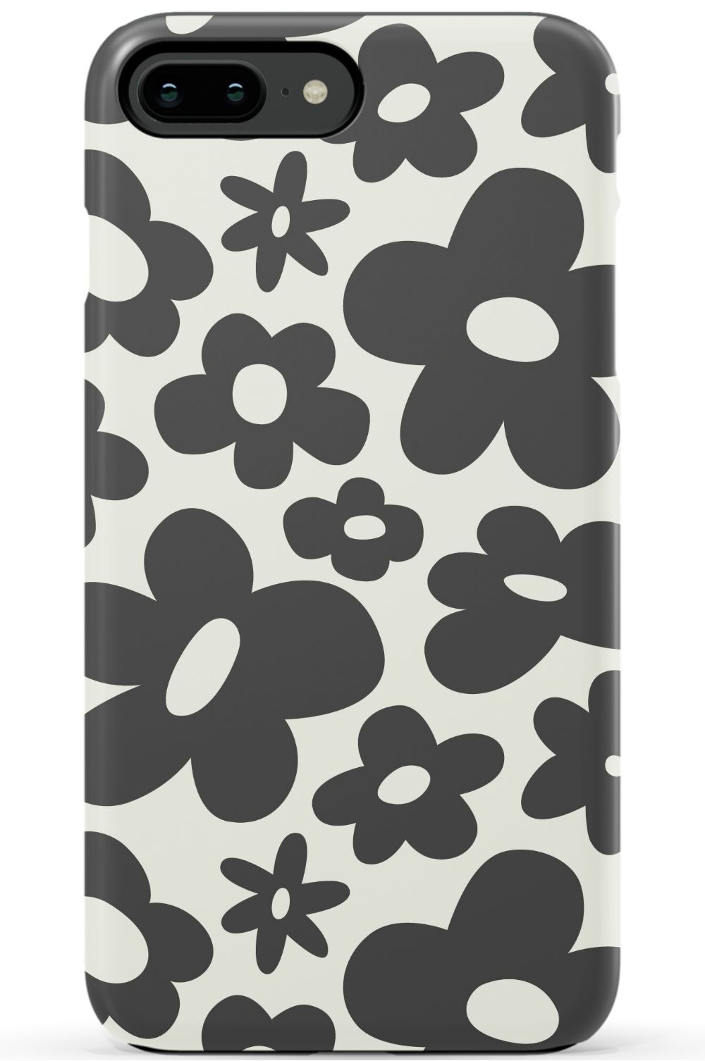 Groovy Black Flowers