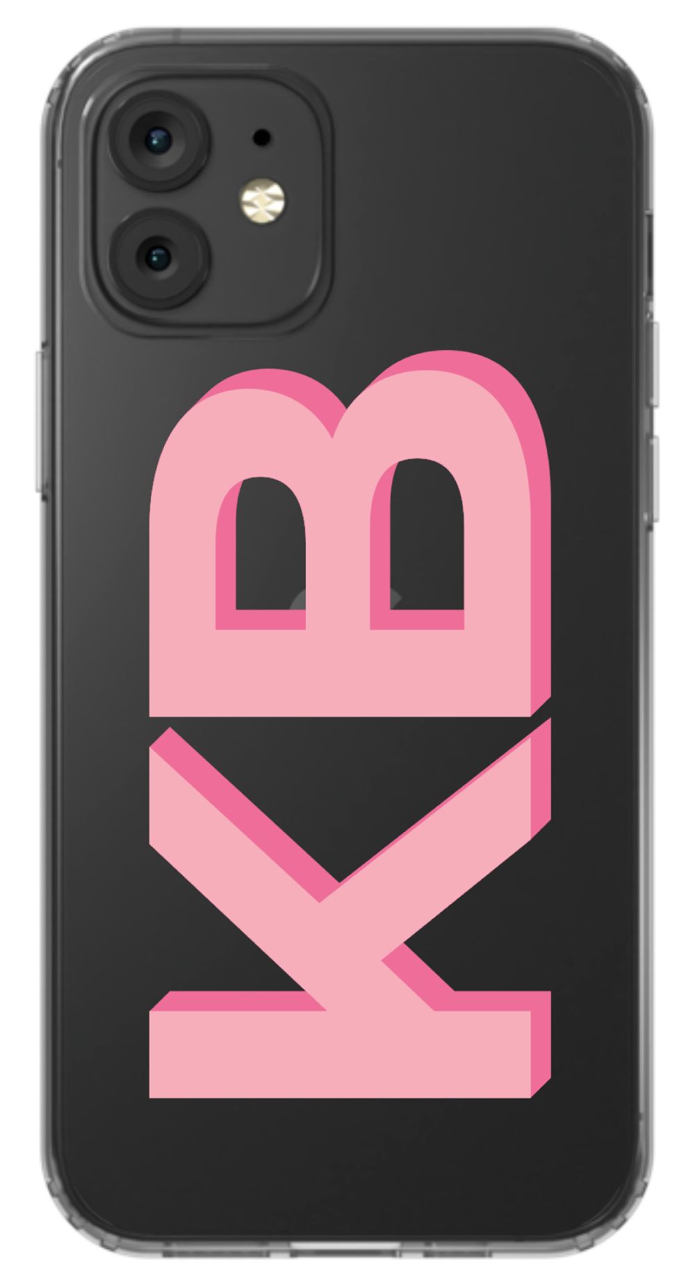 3D Initials Phone Case - daziecases