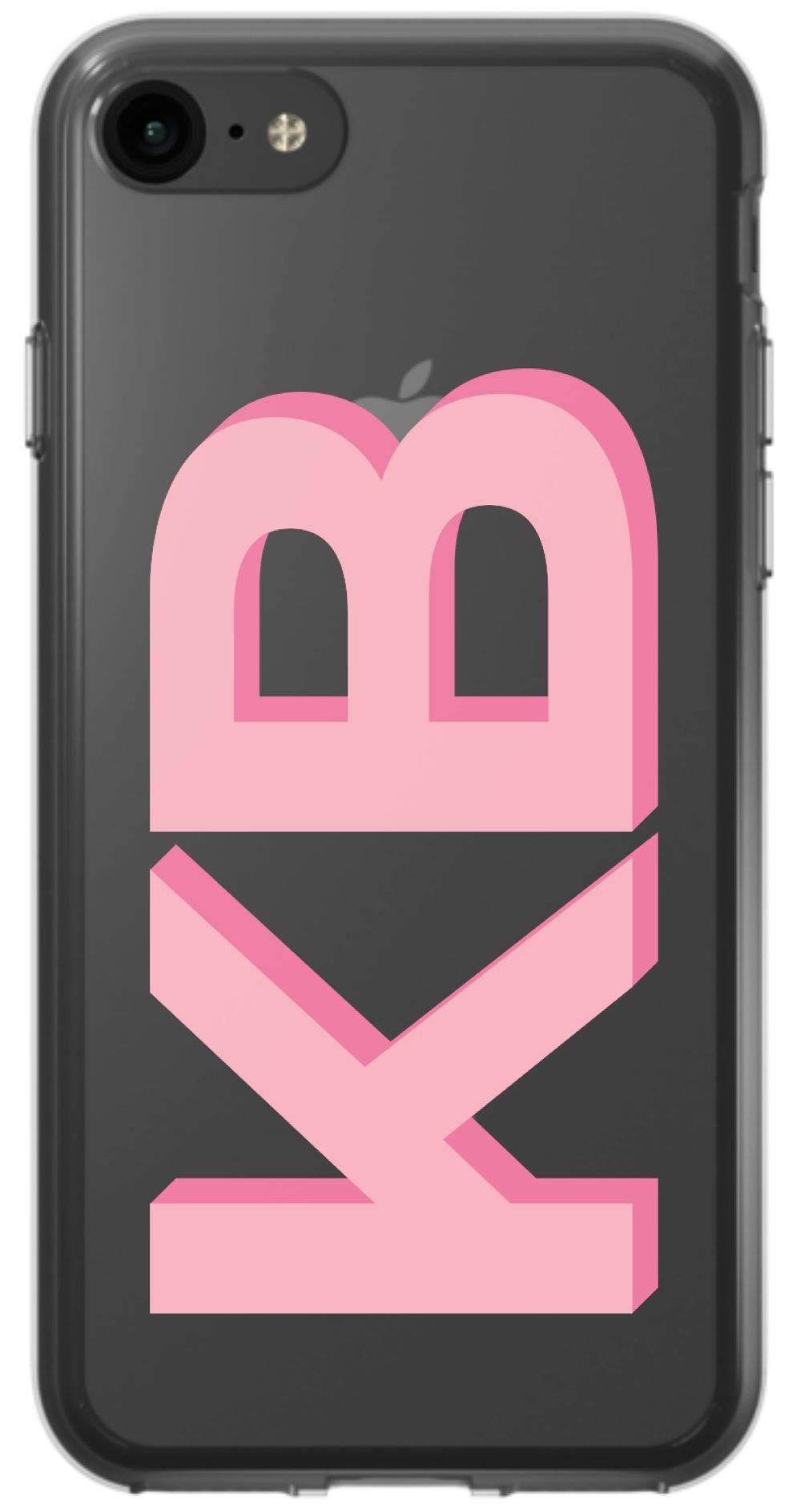 3D Initials Phone Case - daziecases