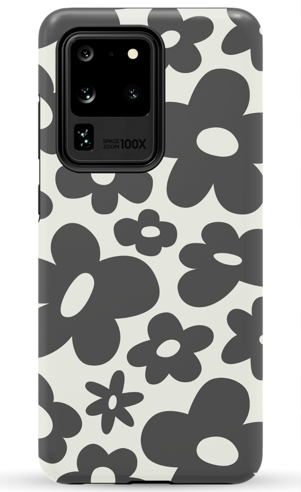Groovy Black Flowers