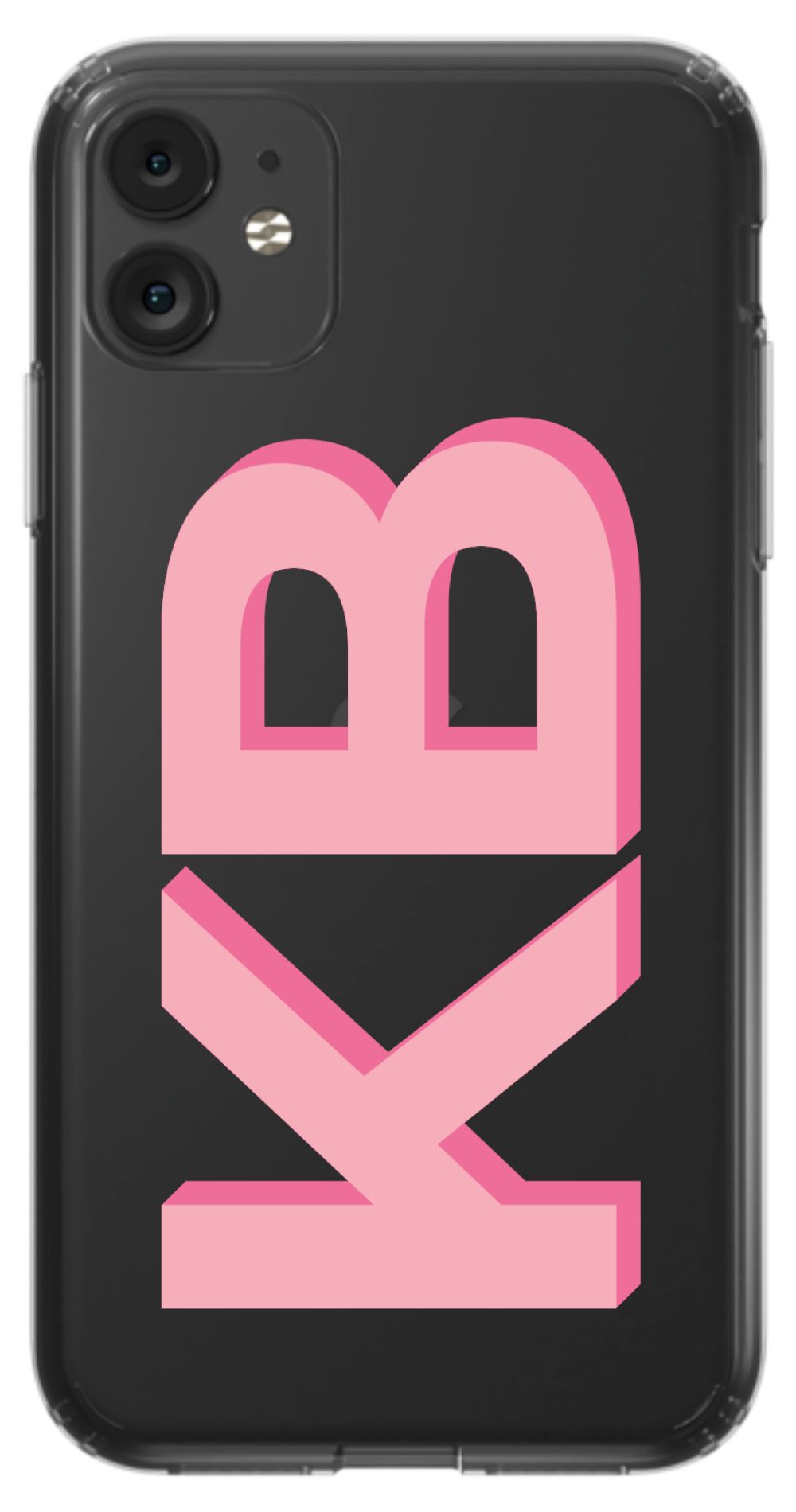 3D Initials Phone Case - daziecases