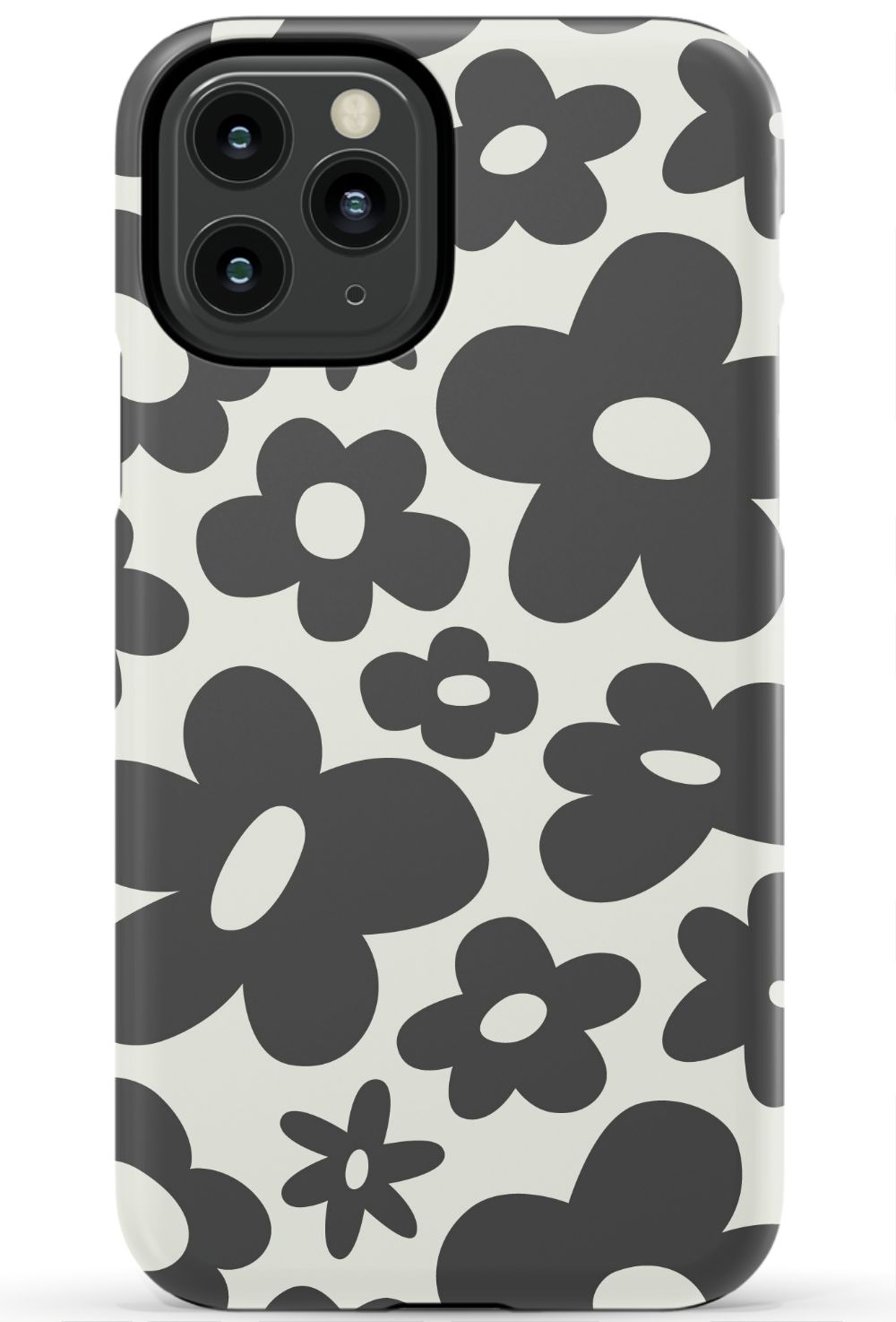 Groovy Black Flowers