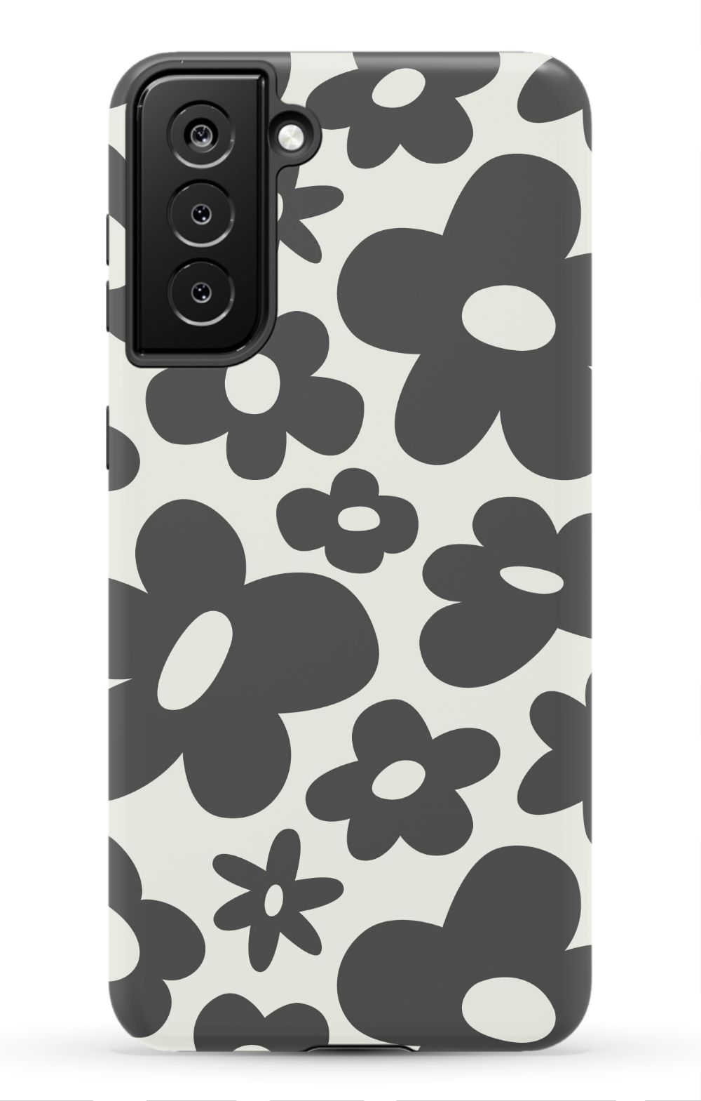 Groovy Black Flowers