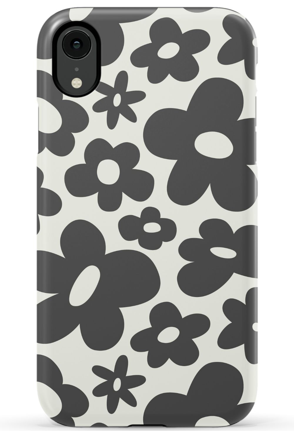 Groovy Black Flowers