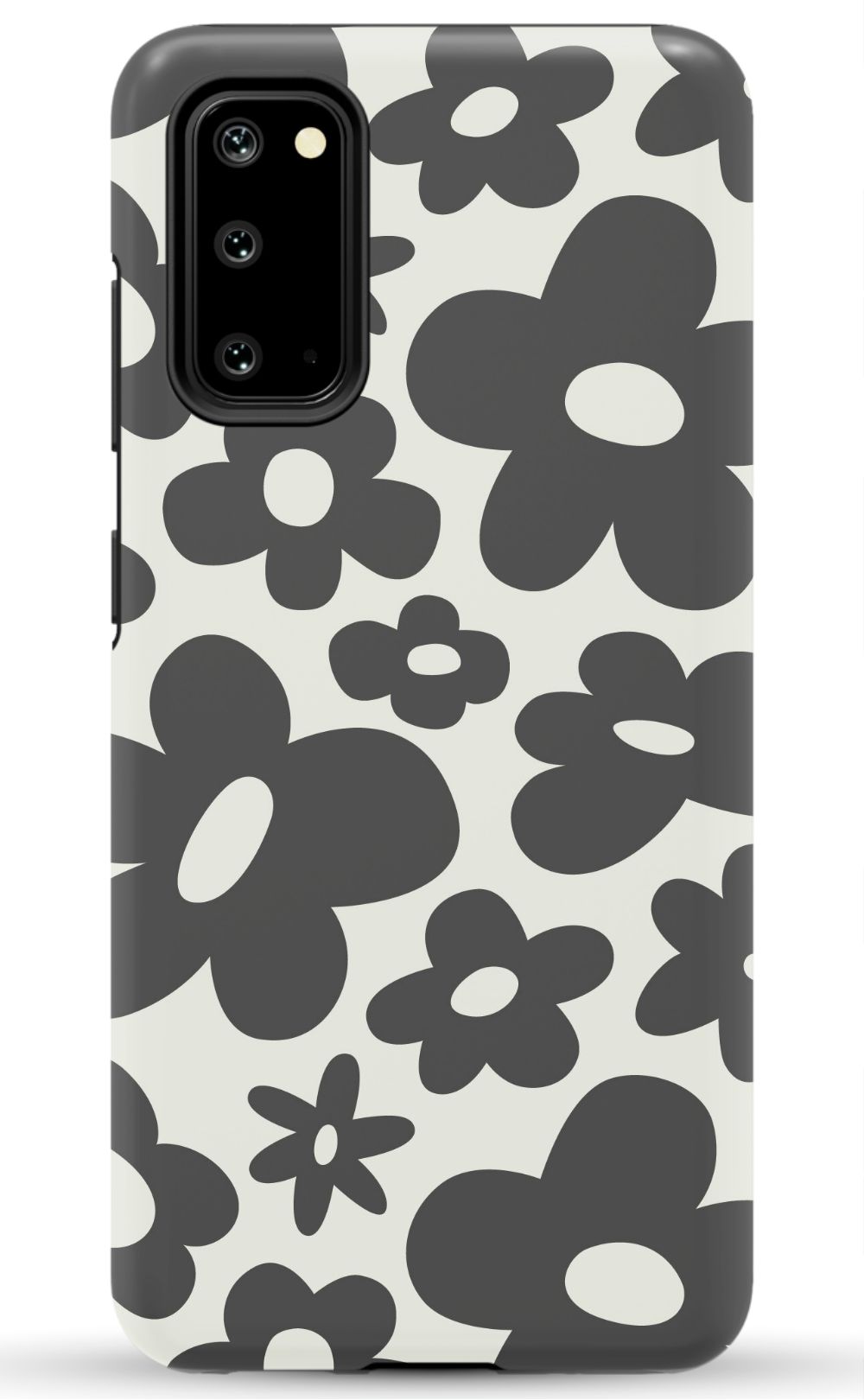 Groovy Black Flowers