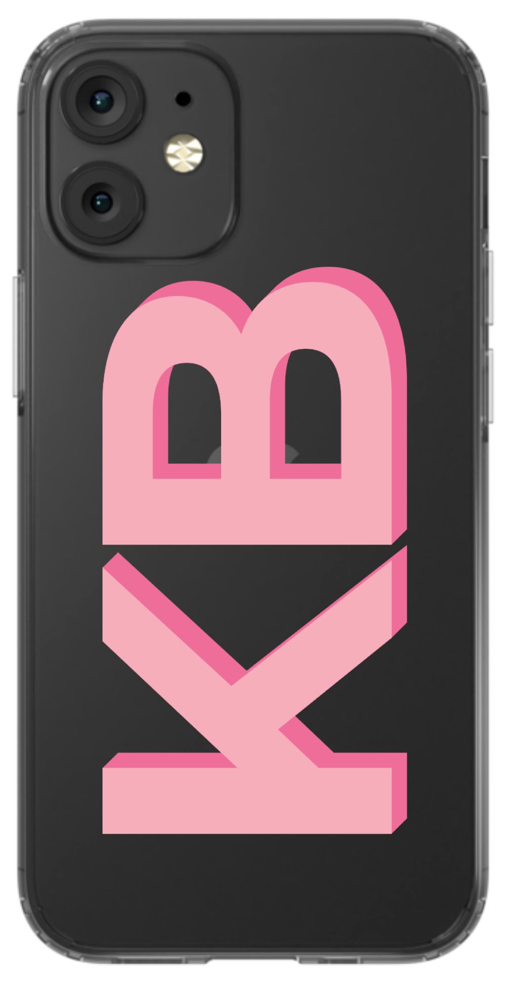 3D Initials Phone Case - daziecases