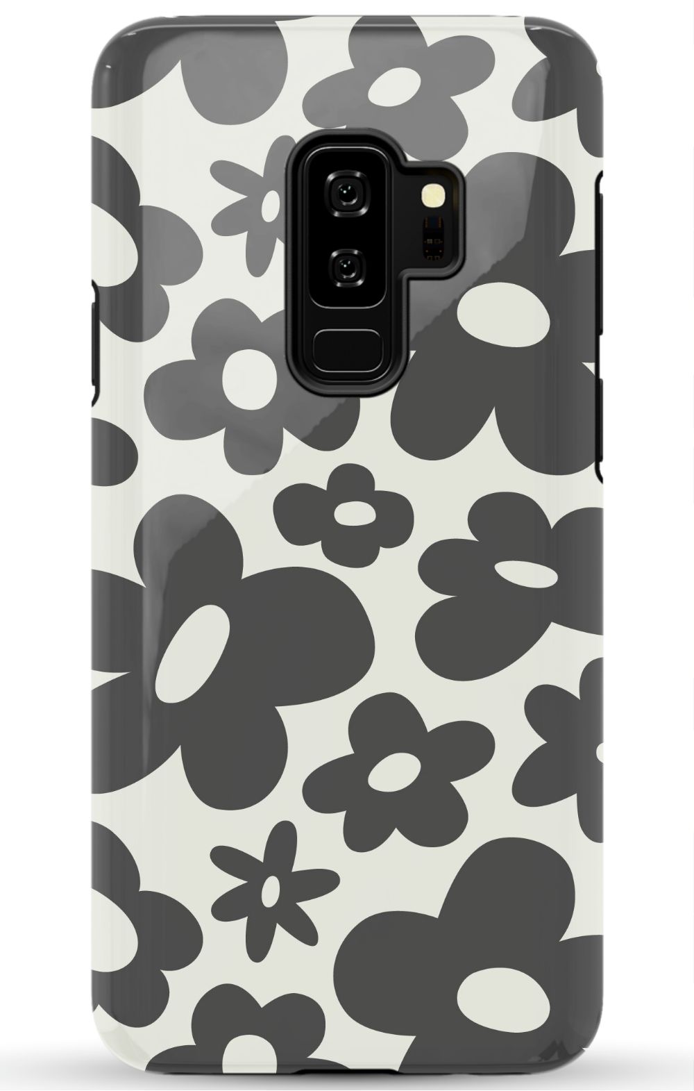 Groovy Black Flowers