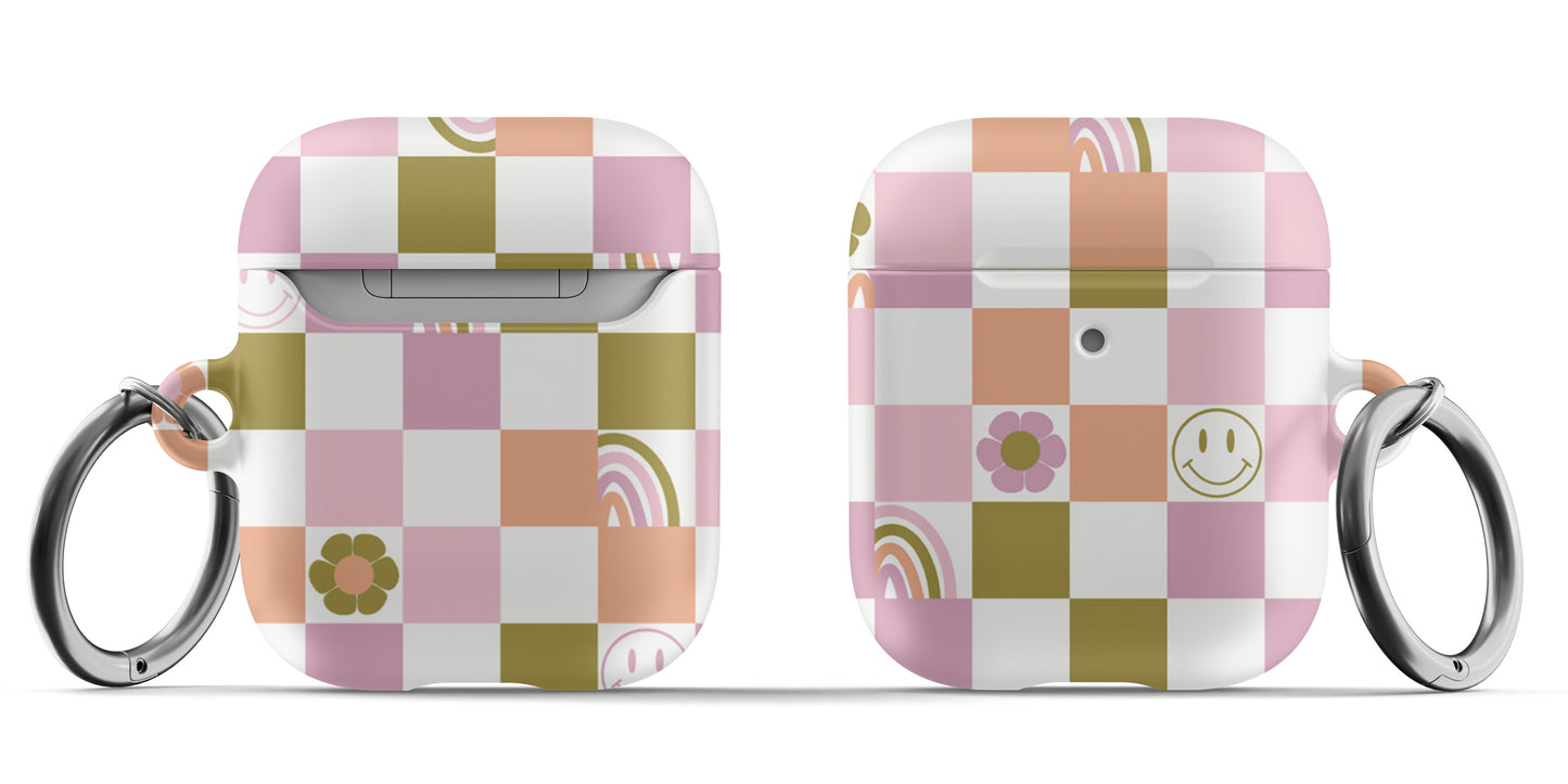Aesthetic Checkers Airpod Case - daziecases