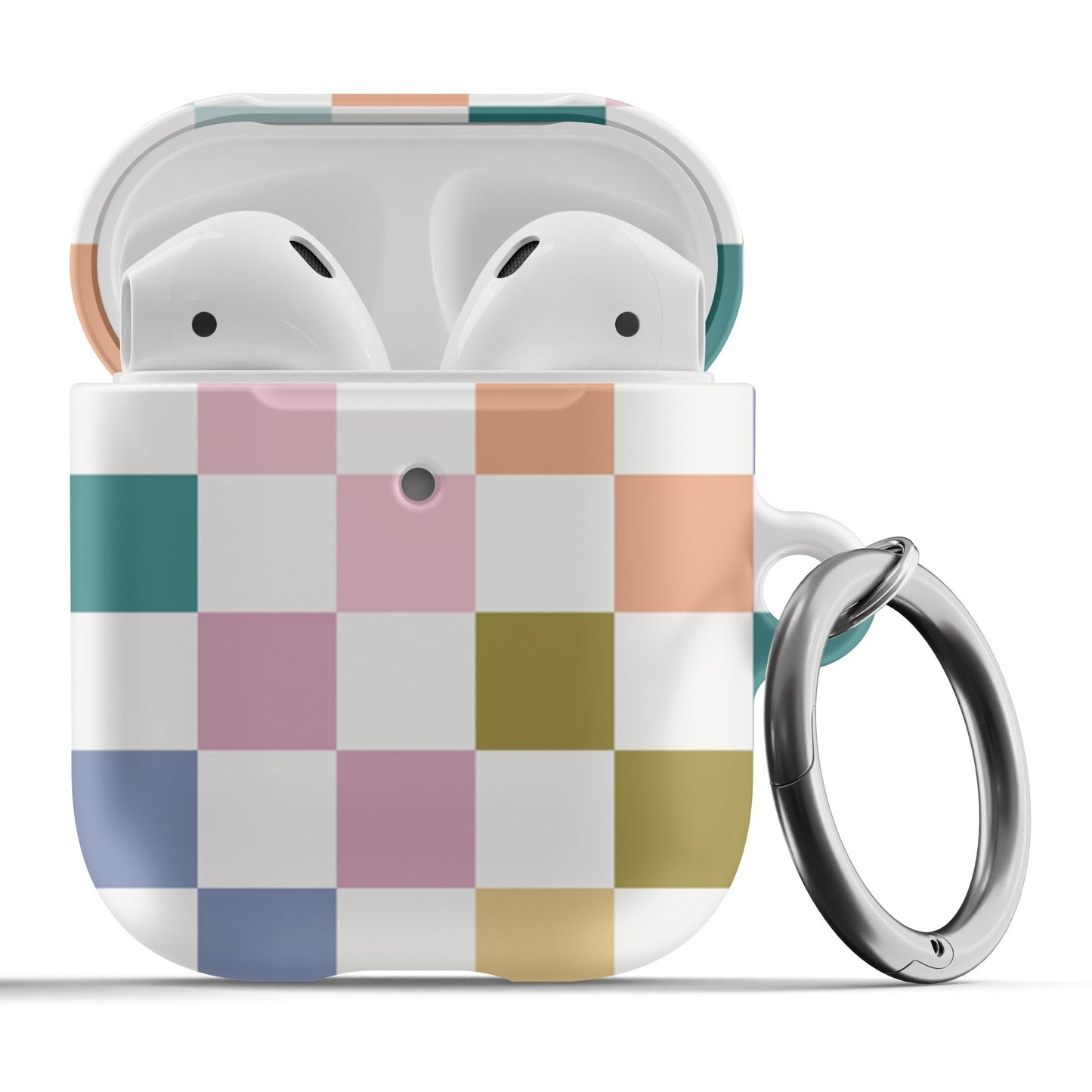 Colored Checkers Airpod Case - daziecases