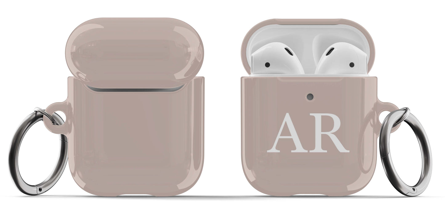 Nude Initials Airpod Case - daziecases