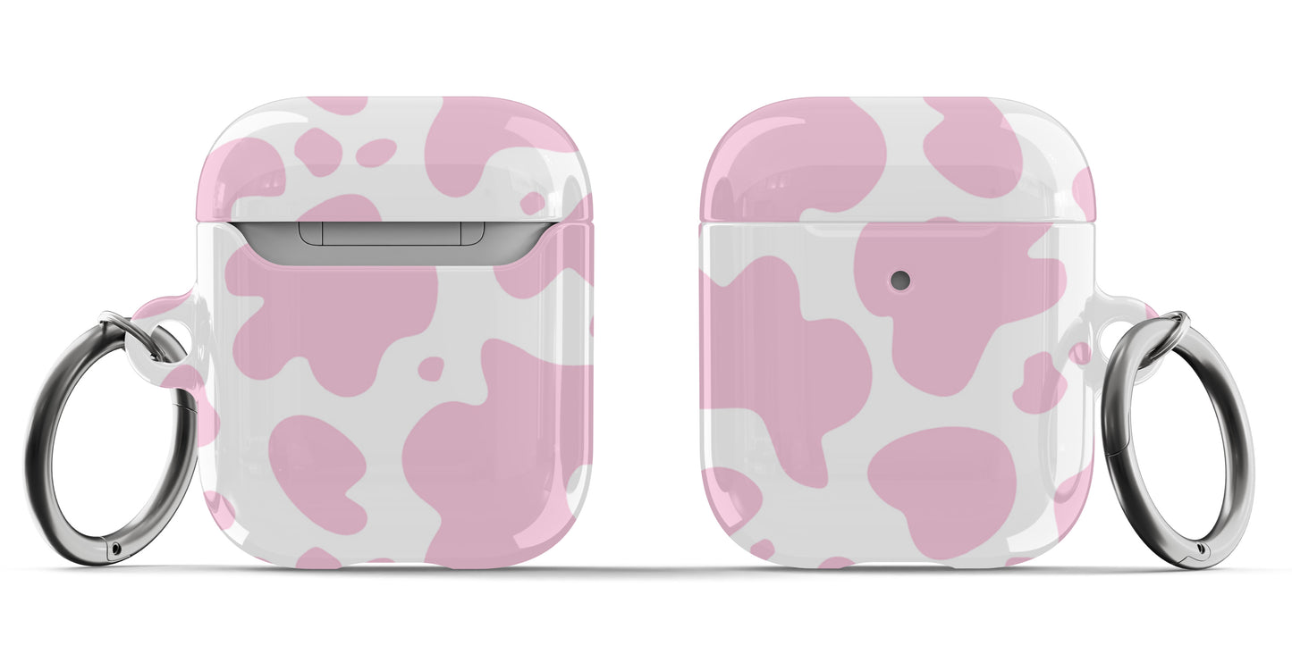 Pink Cow Airpod Case - daziecases