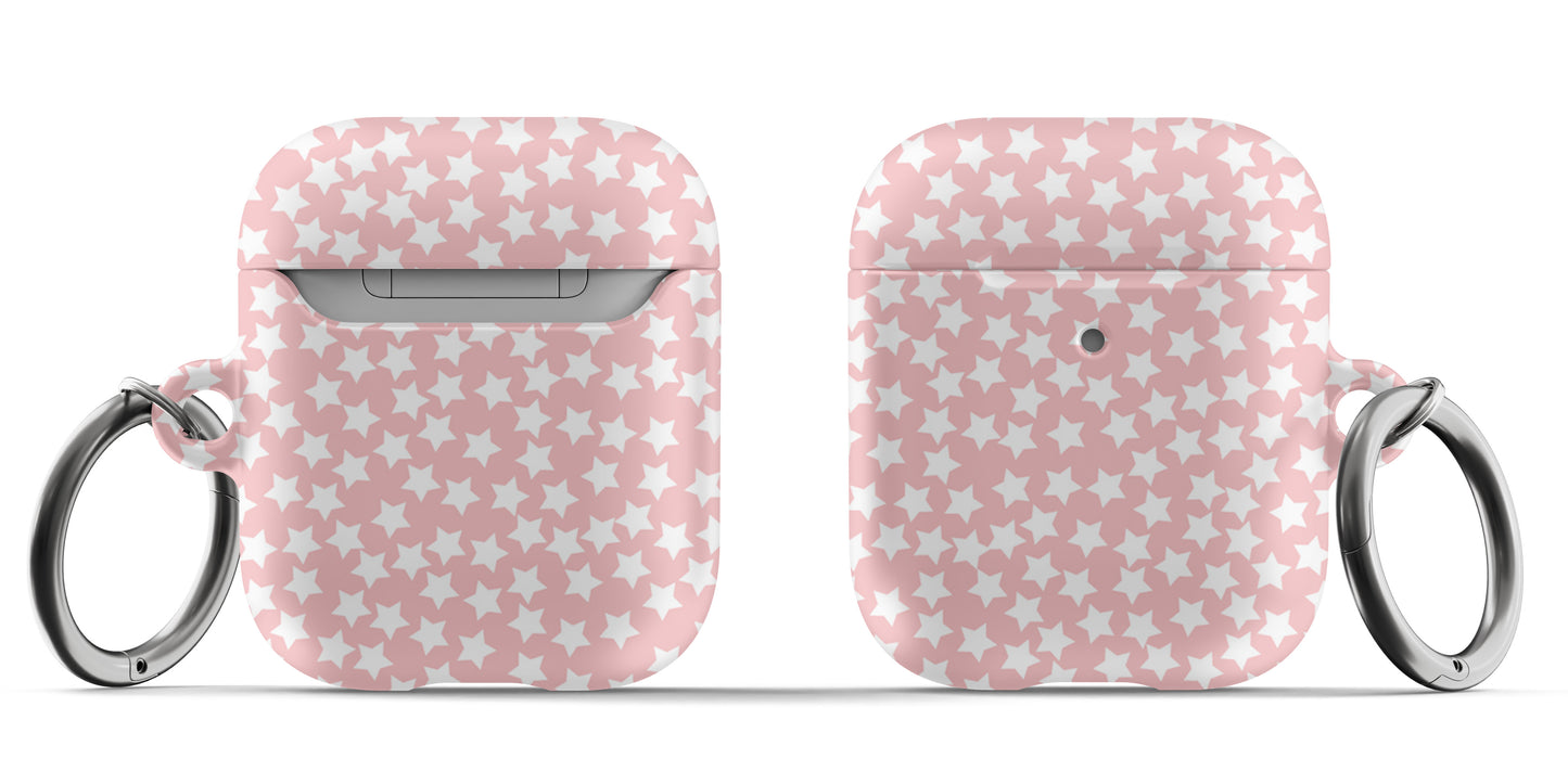 Pink Dainty Stars Airpod Case - daziecases