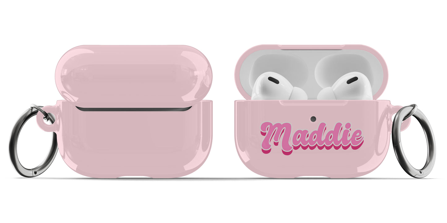 Pink Retro Airpod Case - daziecases