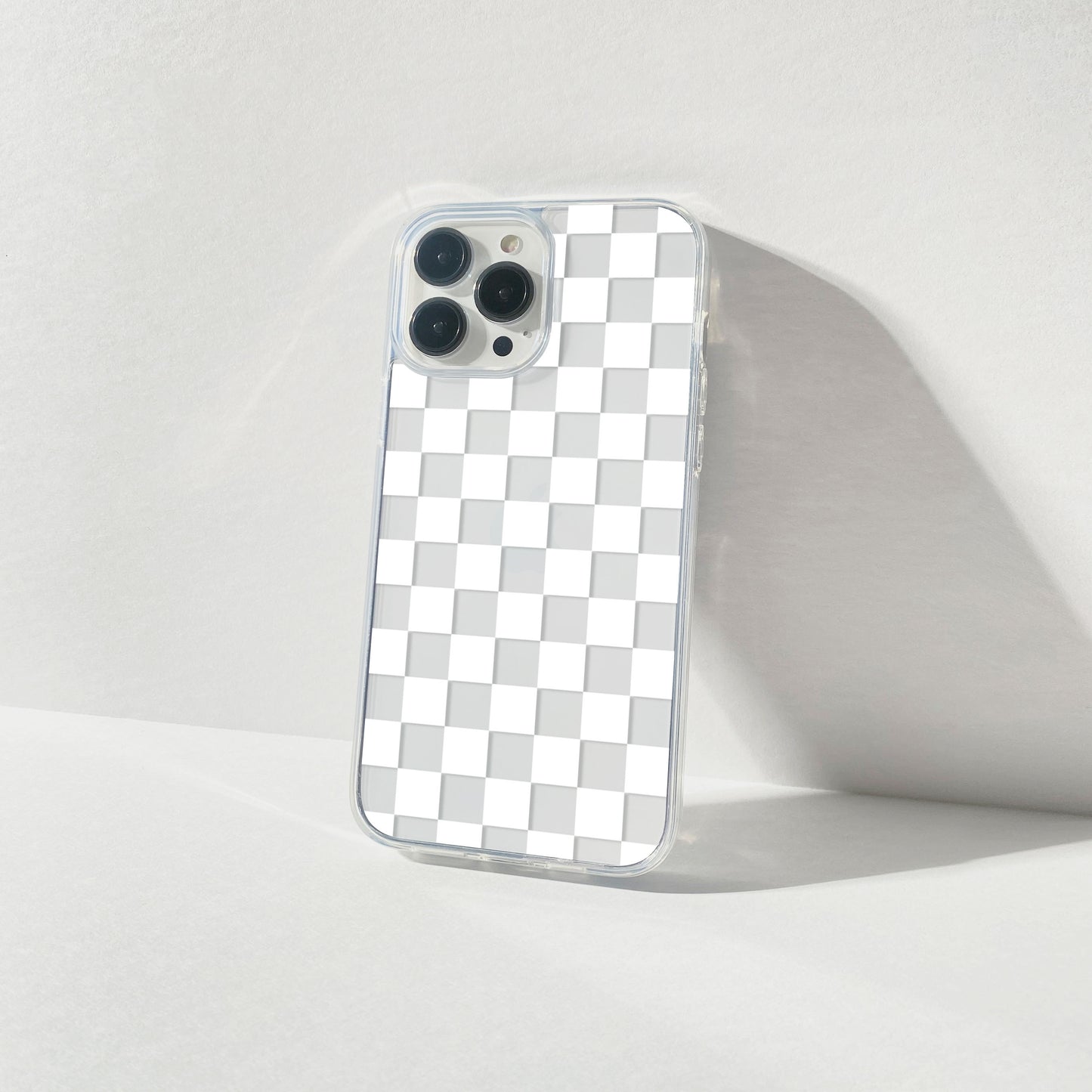 White Checkers Clear - daziecases