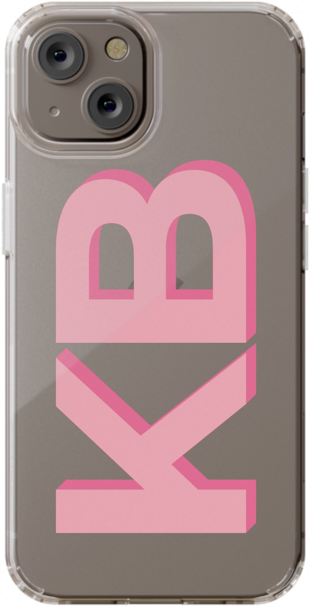 3D Initials Phone Case - daziecases
