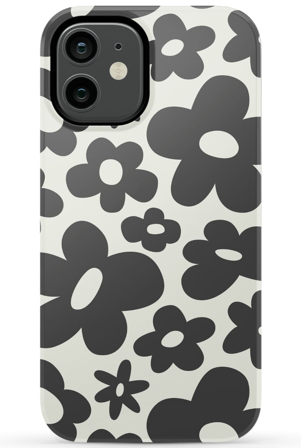 Groovy Black Flowers