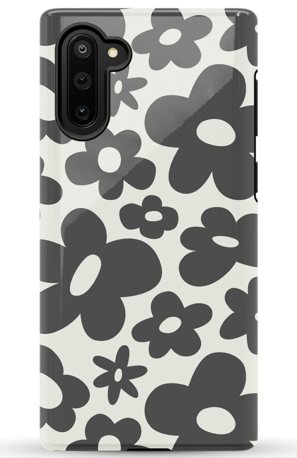 Groovy Black Flowers