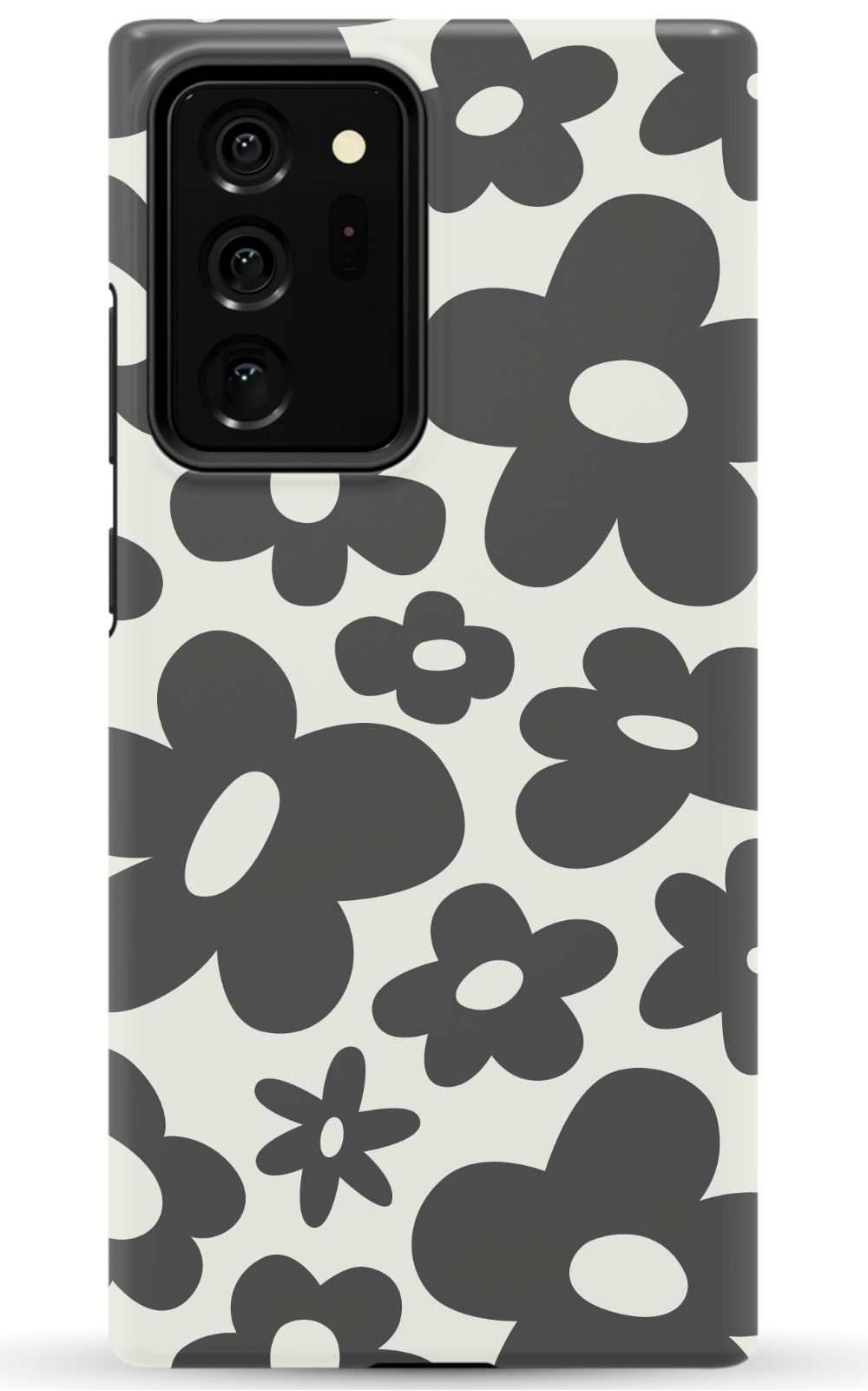 Groovy Black Flowers