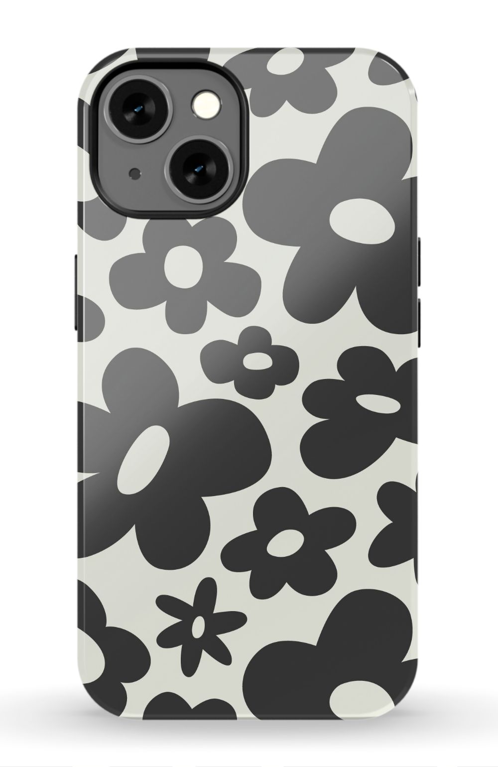 Groovy Black Flowers