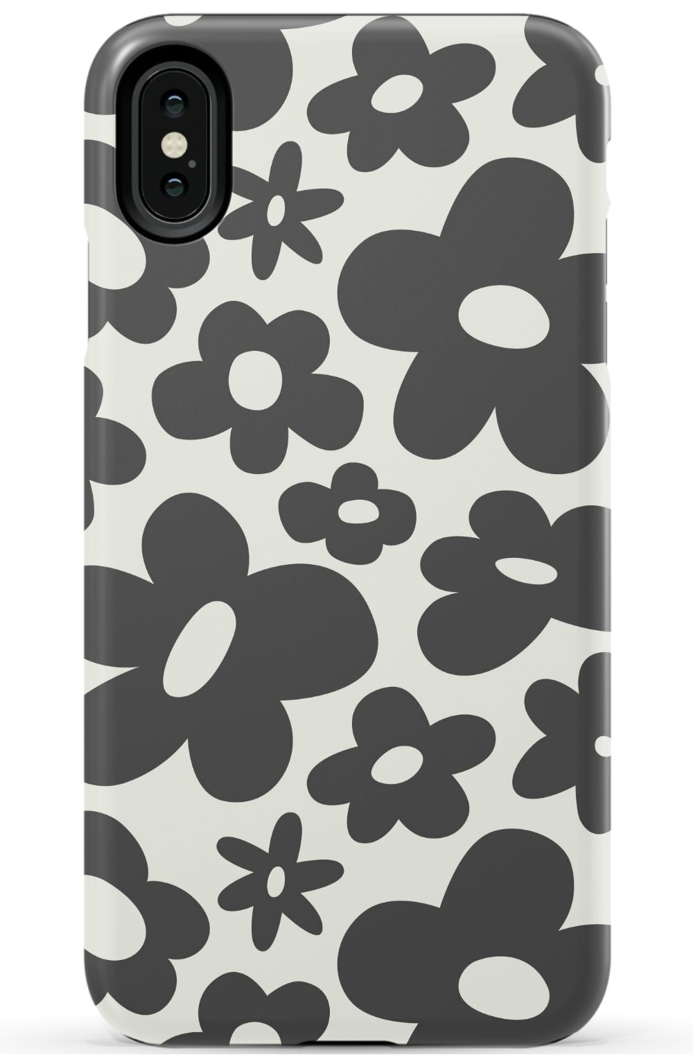 Groovy Black Flowers