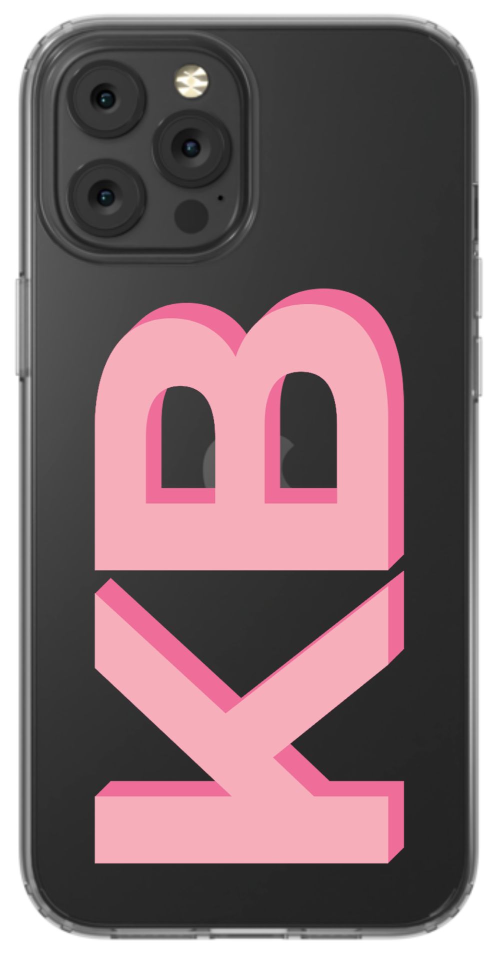 3D Initials Phone Case - daziecases