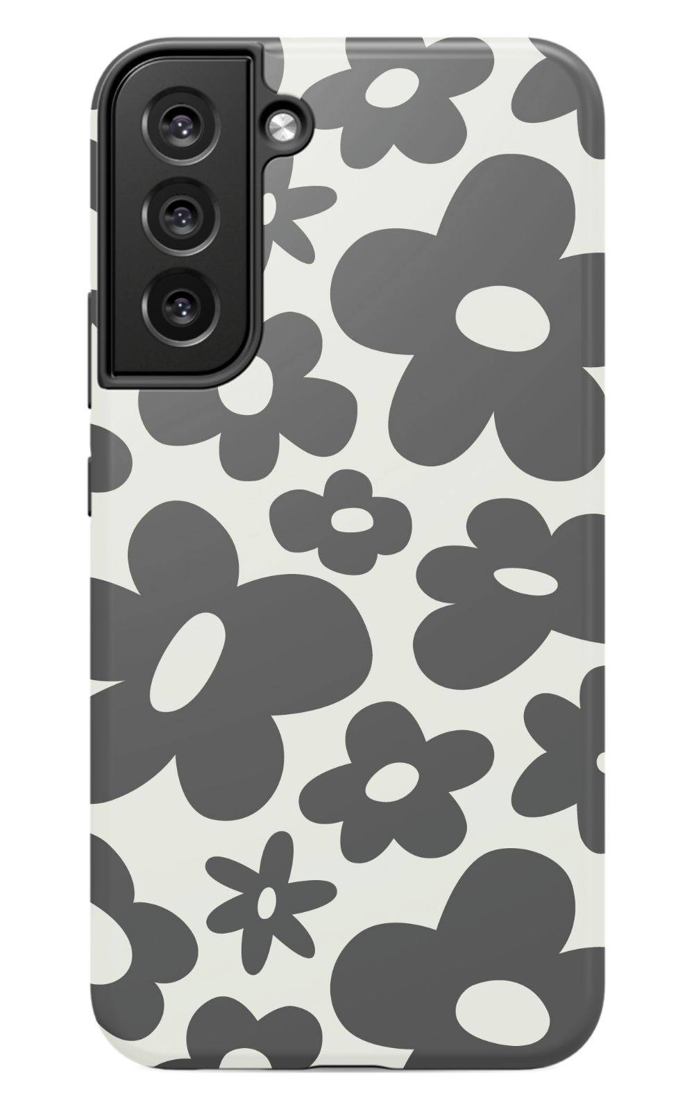 Groovy Black Flowers