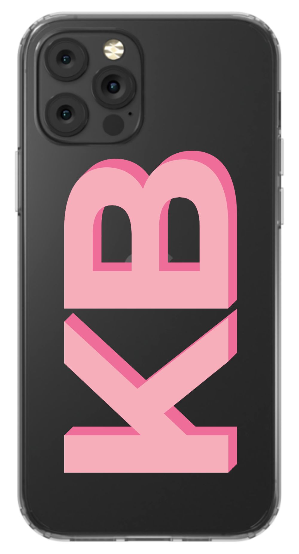 3D Initials Phone Case - daziecases