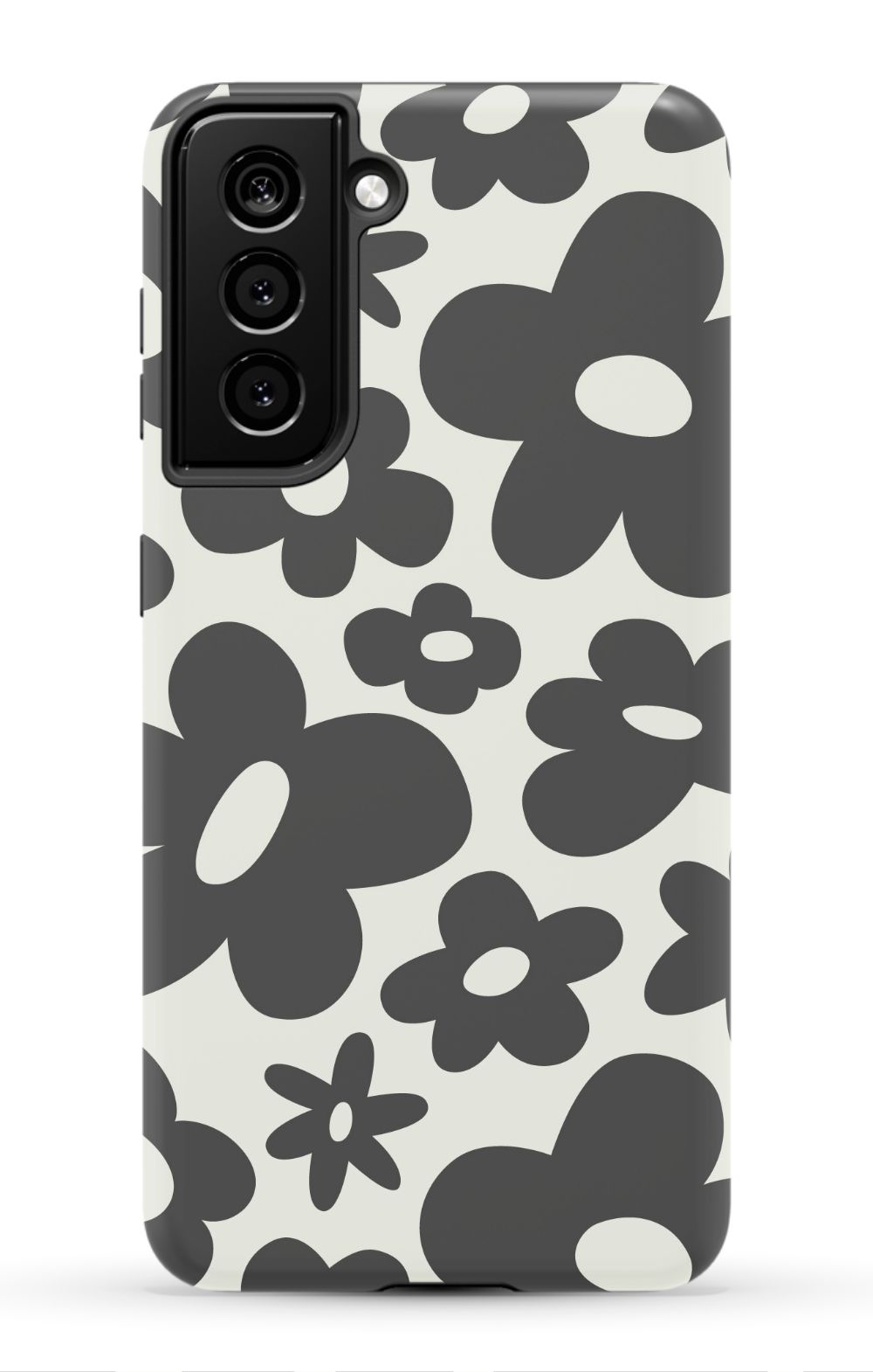 Groovy Black Flowers