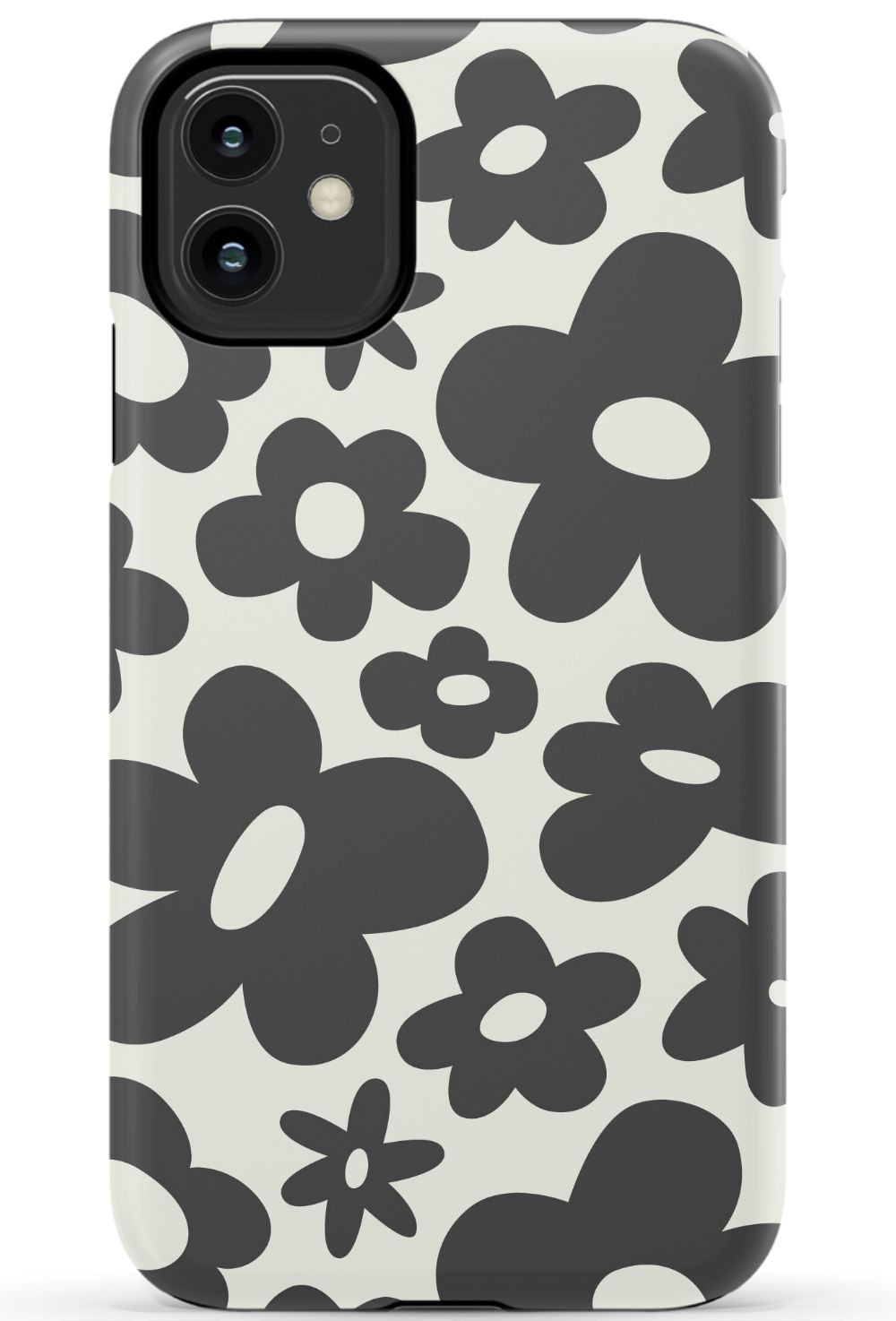Groovy Black Flowers