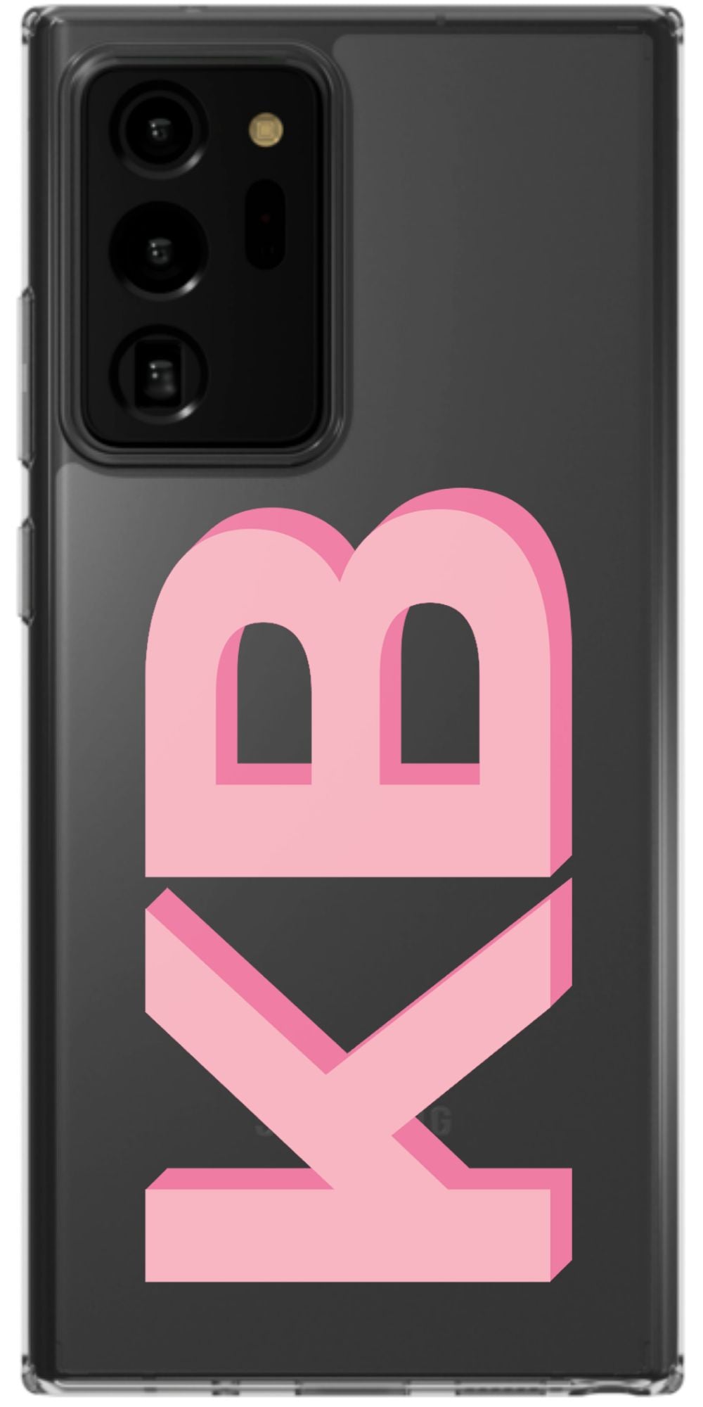 3D Initials Phone Case - daziecases
