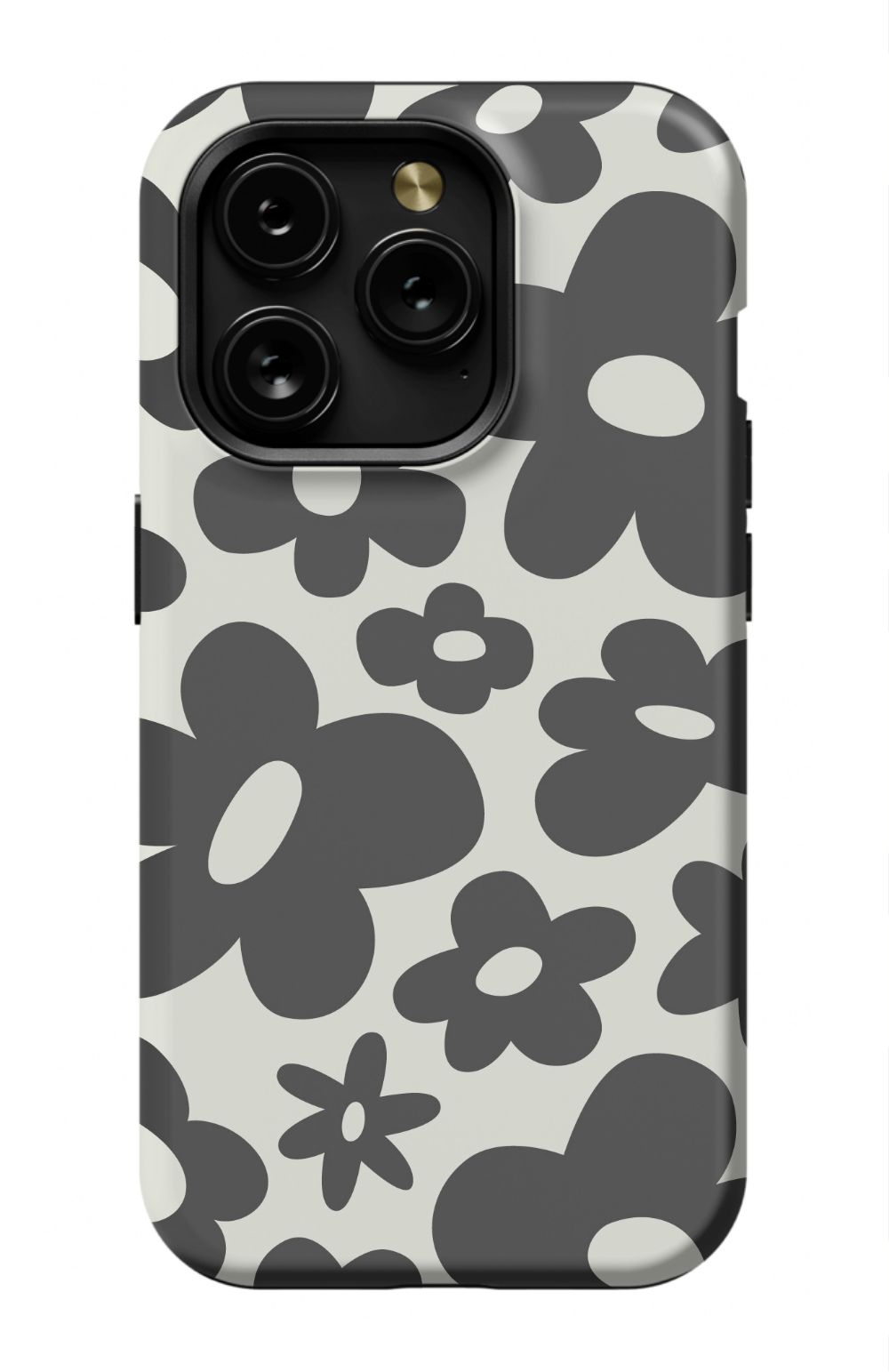 Groovy Black Flowers