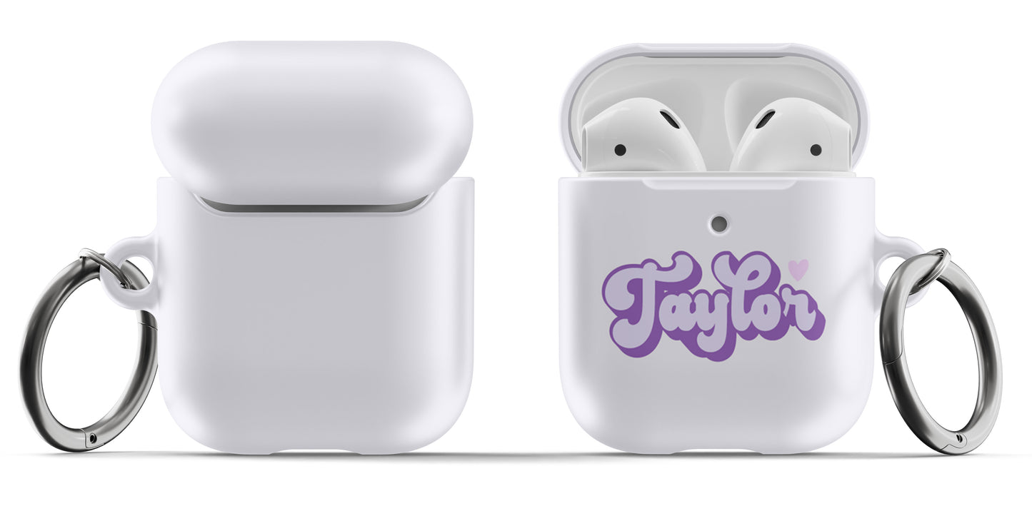 Purple Retro Airpod Case - daziecases