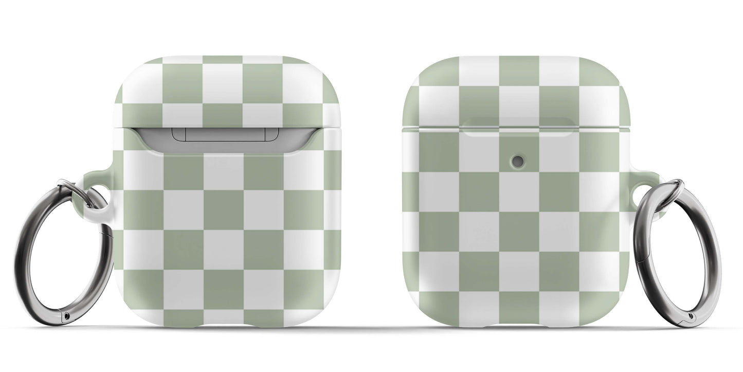 Sage Checkers Airpod Case - daziecases