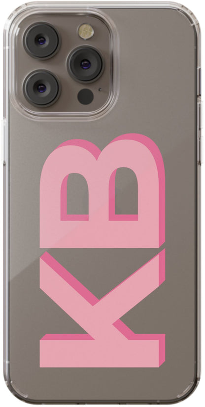 3D Initials Phone Case - daziecases