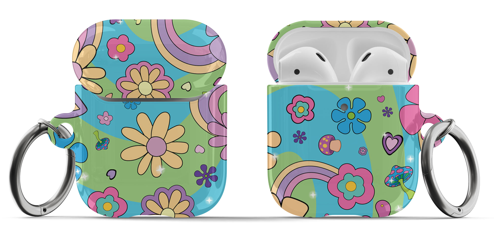Groovy Flowers Airpod Case - daziecases