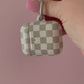 Sage Checkers Airpod Case