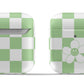 Green Checkers Happy Flower Airpod Case - daziecases