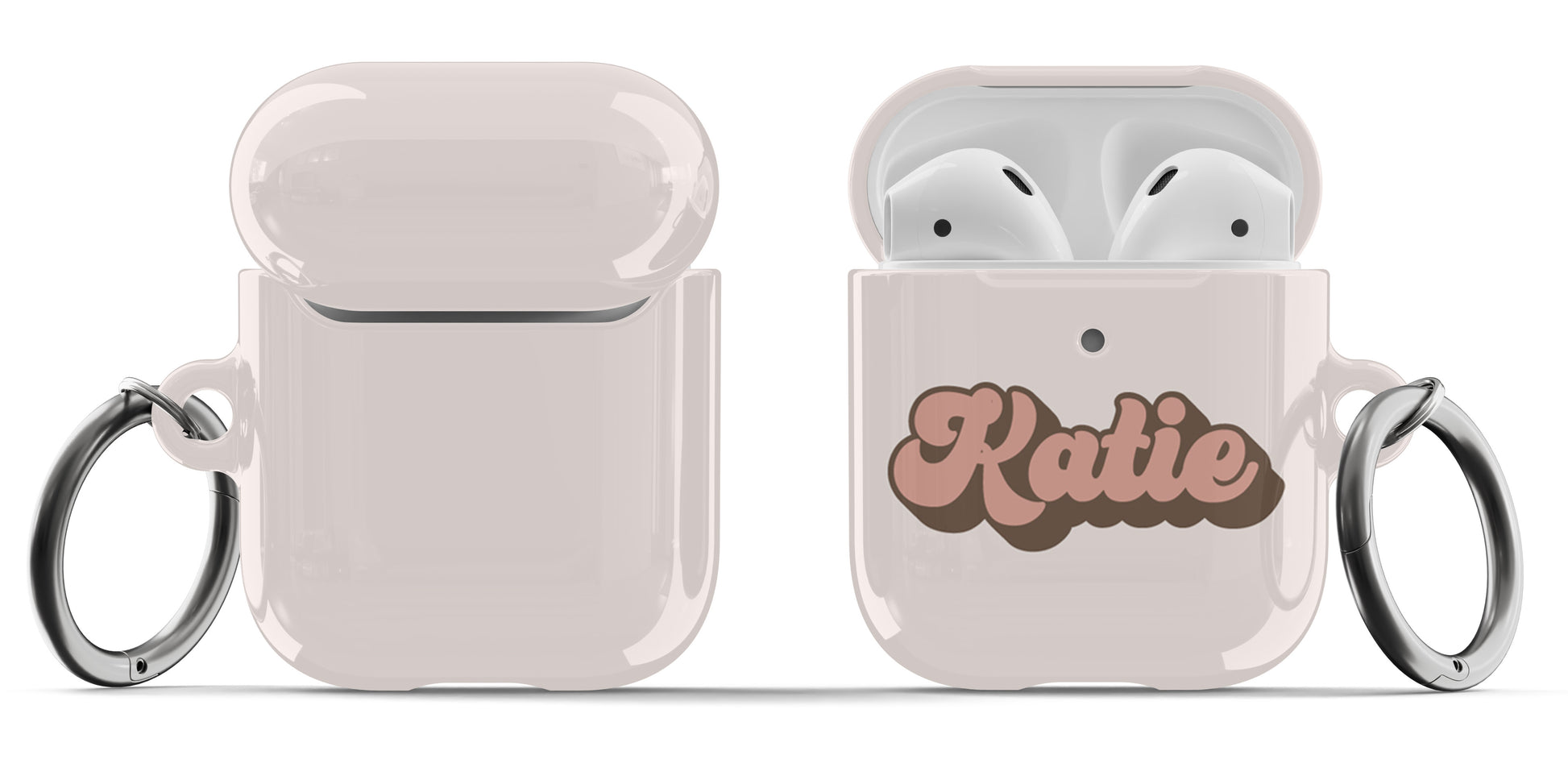Off White Retro Airpod Case - daziecases