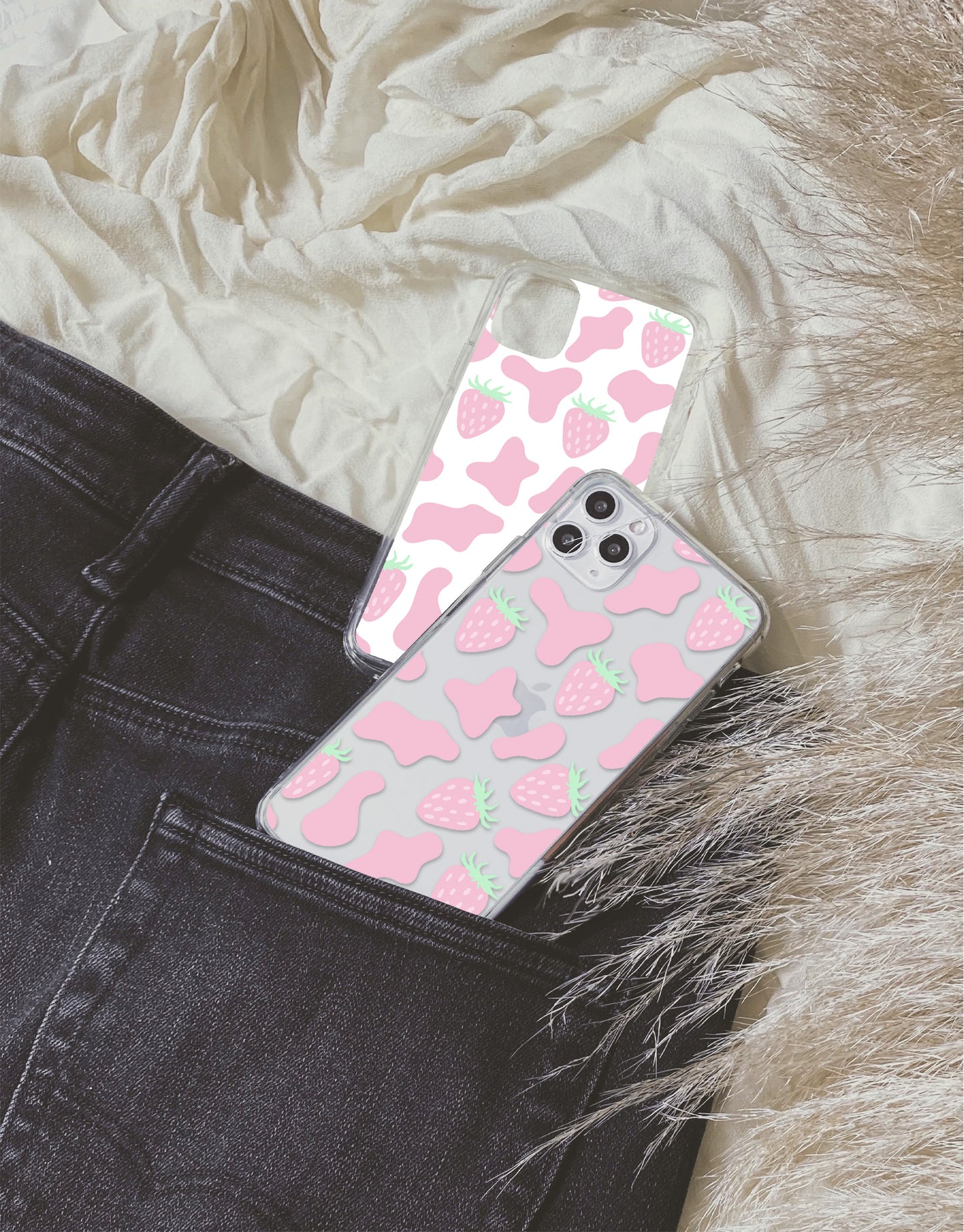 Strawberry Cow Phone Case - daziecases