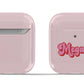 Pink and Red Retro Airpod Case - Personalized - daziecases