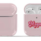 Pink and Red Retro Airpod Case - Personalized - daziecases