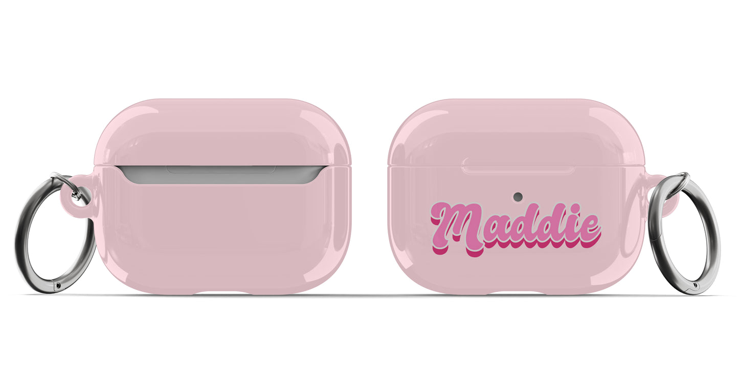 Pink Retro Airpod Case - daziecases