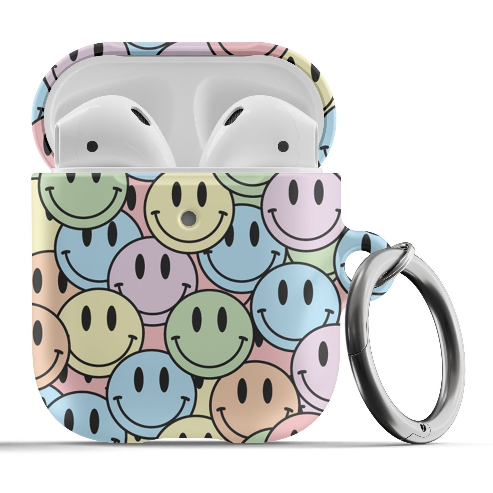 Pastel Happy Faces Airpod Case - daziecases