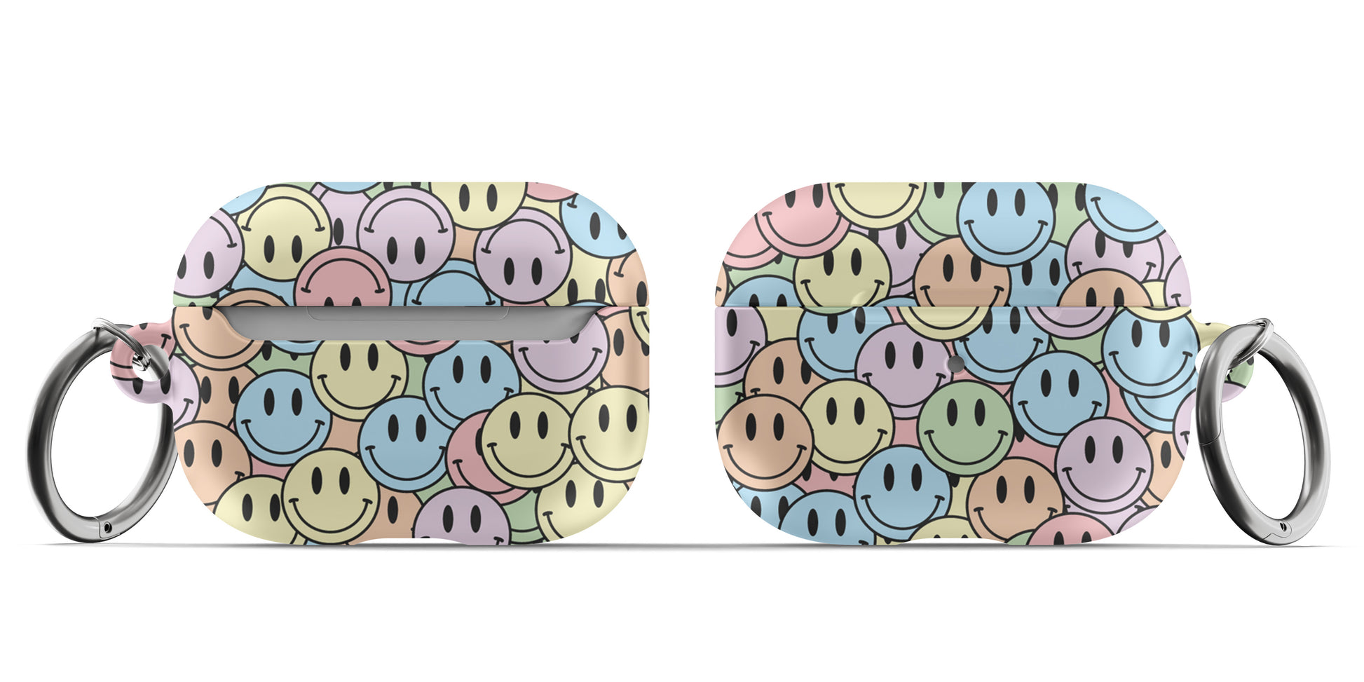 Pastel Happy Faces Airpod Case - daziecases